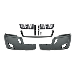 Freightliner Cascadia 2018 Through 2021 5-Piece Bumper Kit With Fog Light Cutouts