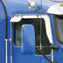 Kenworth Stainless Steel Door Window Shade