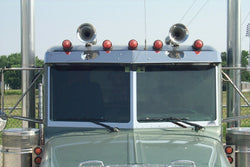 Peterbilt Windshield Trim - Dimpled Bottom