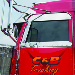 Peterbilt Chopped Upper Door Trims