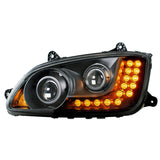 Kenworth T660 Projection Headlight With LED Turn Signal