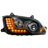 Kenworth T660 Projection Headlight With LED Turn Signal