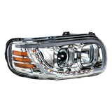 Peterbilt 388/389 Projection Headlight With LED Position Light And LED Turn Signal