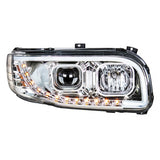 Peterbilt 388/389 Projection Headlight With LED Position Light And LED Turn Signal