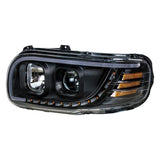 Peterbilt 388/389 Projection Headlight With LED Position Light And LED Turn Signal