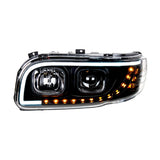 Peterbilt 388/389 Projection Headlight With LED Position Light And LED Turn Signal