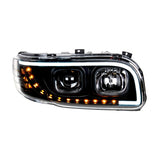 Peterbilt 388/389 Projection Headlight With LED Position Light And LED Turn Signal