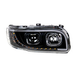 Peterbilt 388/389 Projection Headlight With LED Position Light And LED Turn Signal