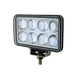 8 High Power LED Rectangular Work Light with Projector Lens