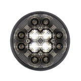 Round Combo Light with 12 LED 4 Inch Stop, Turn & Tail Light & 16 LED Back-Up Light