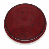 30 Red LED 4 Inch Round Stop/Turn/Tail Light Competition Series