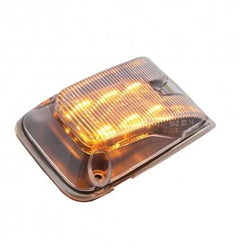 6 LED Volvo Side Indicator Light For 1998-2017 Volvo VNL - Amber LED/Clear Lens