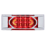 16 LED Reflector Clearance/Marker Light w/ Chrome Bezel