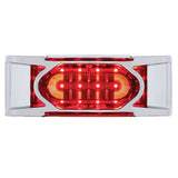 16 LED Reflector Clearance/Marker Light w/ Chrome Bezel