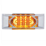 16 LED Reflector Clearance/Marker Light w/ Chrome Bezel