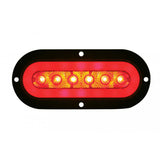 6" Oval Halo LED GLO Light Flange