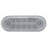 12 LED Oval S/T/T Light with Chrome Reflector