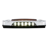 6 Amber LED Clearance/Marker Light With 6 LED Side Ditch Light