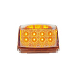 17 LED Reflector Square Cab Light