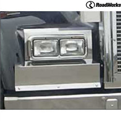 Kenworth Extended Hood Solid Mount Fender Guards