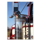 Kenworth 15 Inch Donaldson Front and Rear Air Cleaner Brackets - Bulls Eye