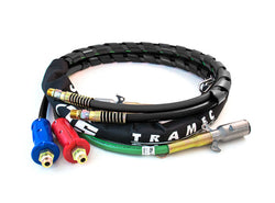 3-IN-1 WRAP - 15FT BLACK HOSE WITH DURA-GRIPS