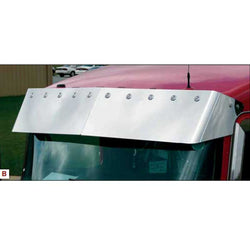 Kenworth Curved Windshield 13 Inch Blind Mount Visor