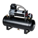 Competition Series Heavy Duty 12 Volt 140 PSI Air Compressor And Tank Kit