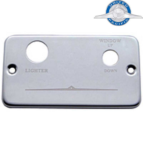 Freightliner Stainless Steel Lighter Dash Plate for Right