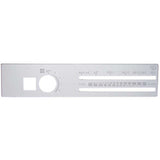 Freightliner Stainless A/C Control Plate