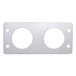 Kenworth Stainless Air Valve Dash Trim