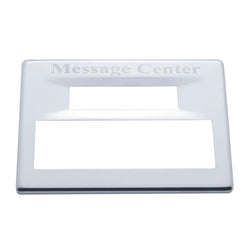 Kenworth Stainless Digital Message Center Cover - Script