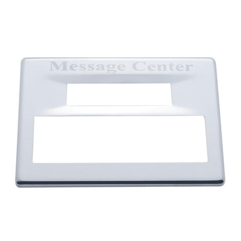 Kenworth Stainless Digital Message Center Cover - Script