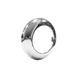 4 Inch Chrome Plastic Twist-On Bezel