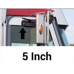 International 9900I / IX Polished Stainless 5" Top of Door Trim