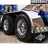 Stainless 105 Inch Low Rider Full Tandem Fender