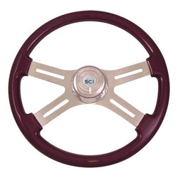 Steering Wheel Classic 4 Spoke Purple