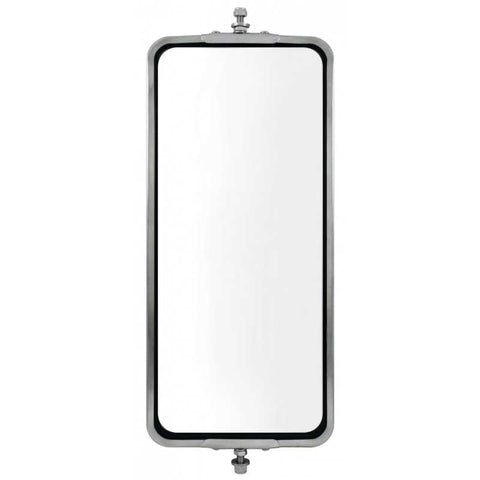 Stainless Steel West Coast 7 Inch x 16 Inch Mirror