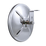 7 1/2" Stainless Convex Mirror - Center Stud