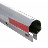 Stainless Mud Flap Hanger w/ Reflector - 2 1/2" Bolt Pattern