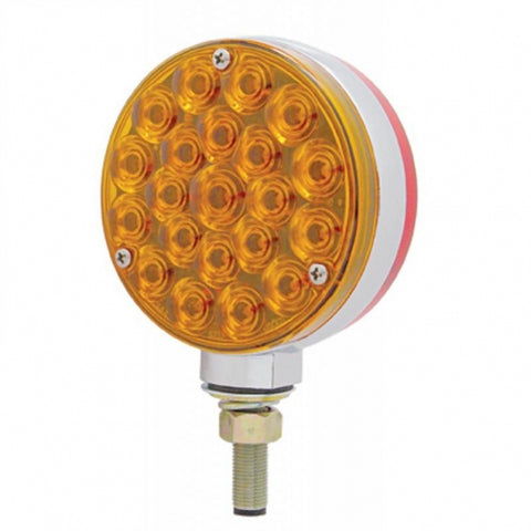 42 LED Double Face Turn Signal with Single Stud