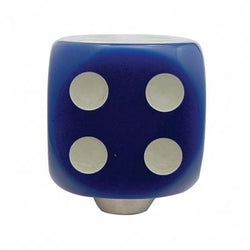 Bule Dice Gearshift Knob With Glow Dots