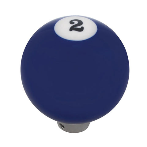 Pool Ball Gearshift Knob - Blue 2