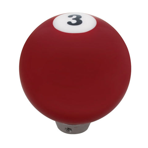 Pool Ball Gearshift Knob - Red 3