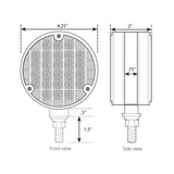 Double Face Smart Dynamic 4 Inch LED Pedestal Light