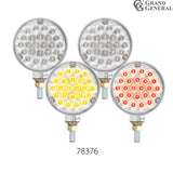 4 Inch Double Faced Pearl 24 LED Per Side Lights