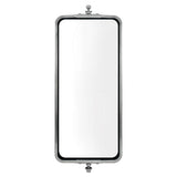 Stainless West Coast Mirror with LED Light on Back - Heated
