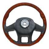 18" YourGrip Wood Steering Wheel For 2012-2021 Peterbilt 579 & 2013-2021 Kenworth T680