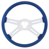 18 Inch Steering Wheel with Chrome Spoke