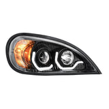 Freightliner Columbia Projection Headlight with LED Running Light